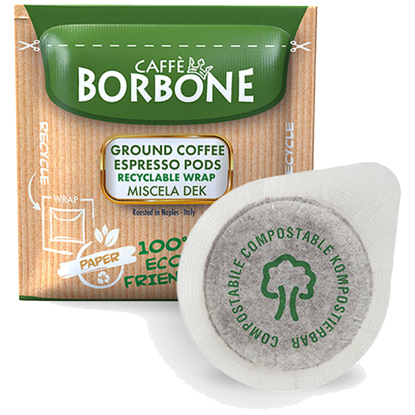 Кафе дози Caffè Borbone Miscela Dek E.S.E., 50 бр., без кофеин