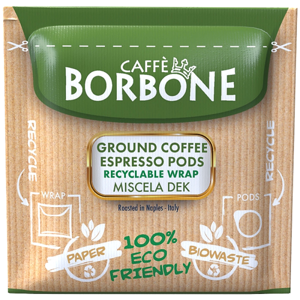 Кафе дози Caffè Borbone Miscela Dek E.S.E., 50 бр., без кофеин