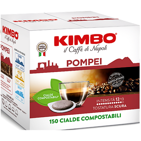 Кафе дози Kimbo Pompei E.S.E., 150 бр., Арабика и Робуста