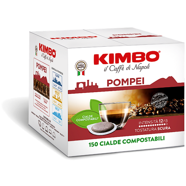 Кафе дози Kimbo Pompei E.S.E., 150 бр., Арабика и Робуста