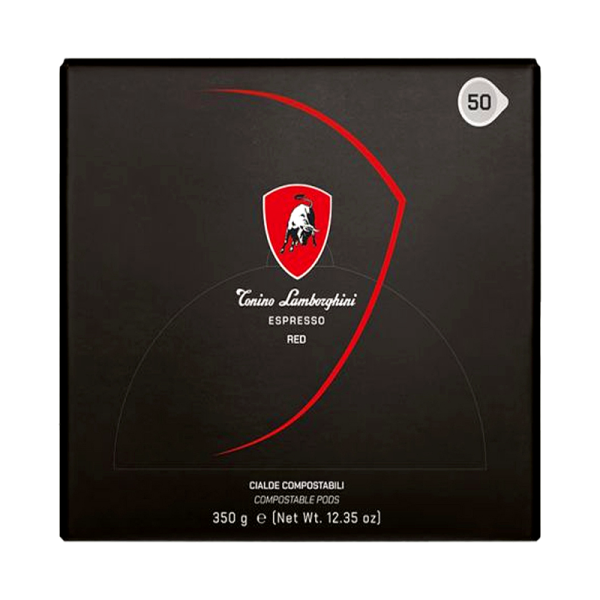 Кафе дози Tonino Lamborghini Red E.S.E., 50 бр., 80% Арабика и 20% Робуста