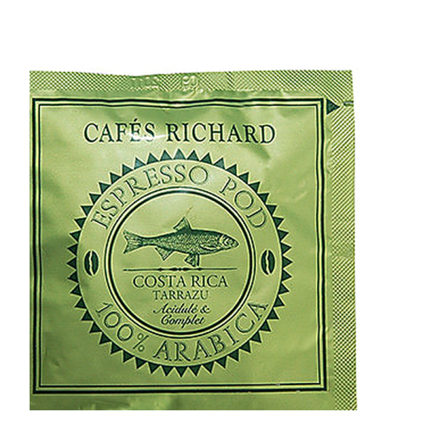 Кафе дози Cafés Richard Costa Rica Tarrazu E.S.E., 25 бр., 100% Арабика