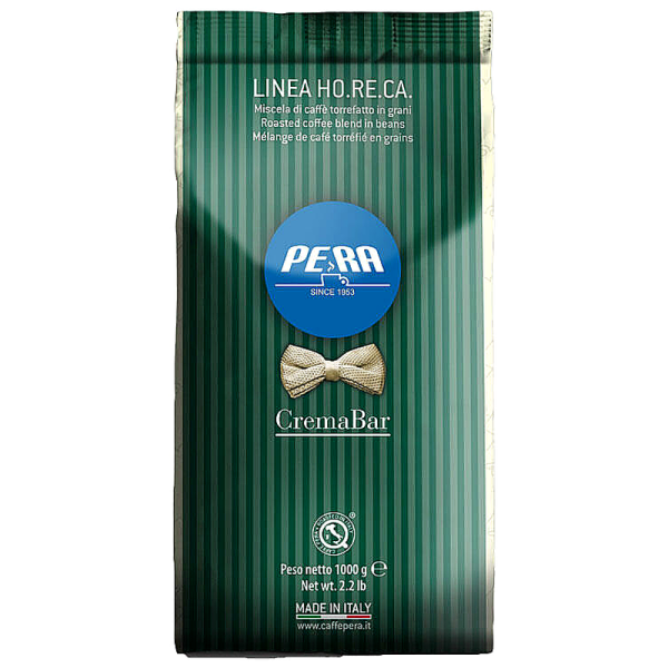 Кафе на зърна Pera Crema Bar, 1 кг, 30% Арабика и 70% Робуста