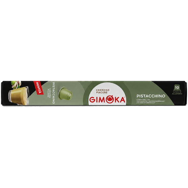Кафе капсули  Gimoka Pistacchino съвместими с Nespresso, 10бр.