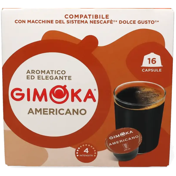 Кафе капсули Gimoka Americano Dolce Gusto, 16бр.
