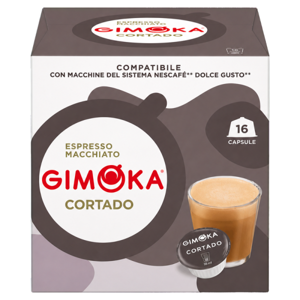 Кафе капсули Gimoka Cortado Dolce Gusto, 16 бр.