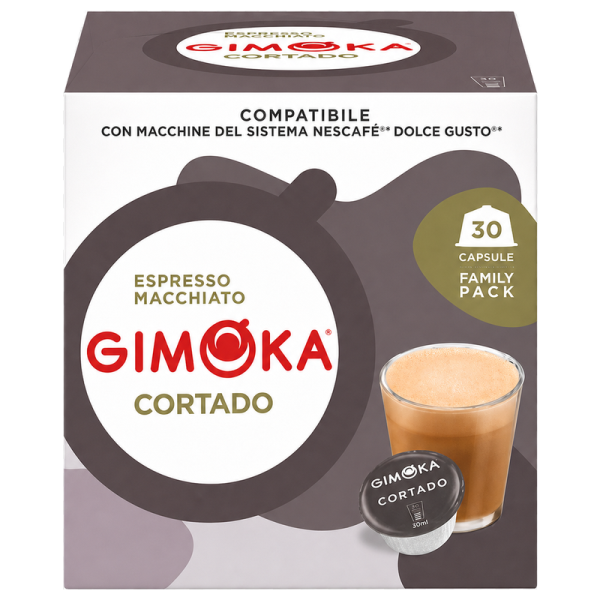 Кафе капсули Gimoka Cortado Dolce Gusto, 30 бр.