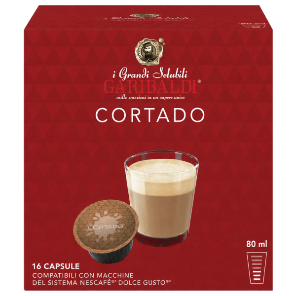 Кафе капсули Garibaldi Cortado Dolce Gusto, 16бр.