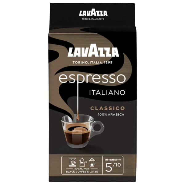 Кафе на зърна Lavazza Espresso Italiano Classico, 0.250кг.