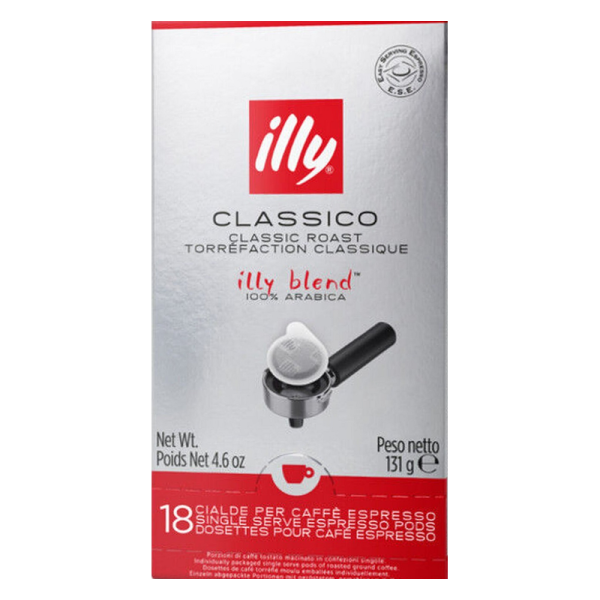 Кафе дози Illy Espresso CLASSICO 18 бр,