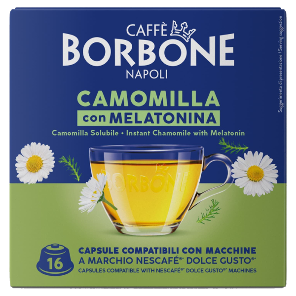 Чай капсули Borbone Camomilla, съвместими с Dolce Gusto, 16 бр.