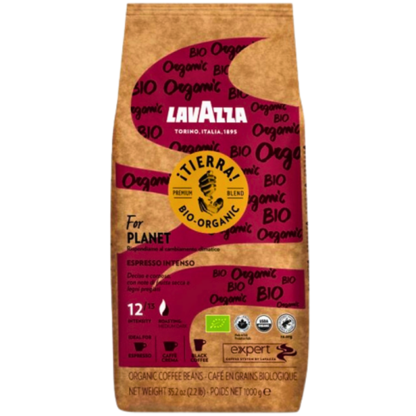 Кафе на зърна Lavazza Tierra Bio Organic,1кг
