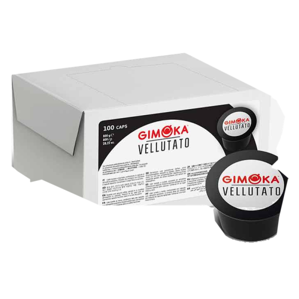 Кафе капсули Gimoka Vellutato съвместими с Lavazza Blue, 100 бр.