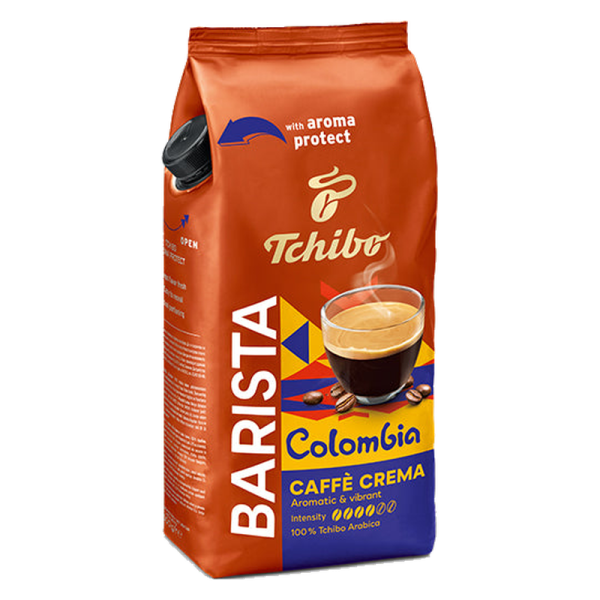 Кафе на зърна Tchibo Barista Caffe Crema Colombia, 1 кг