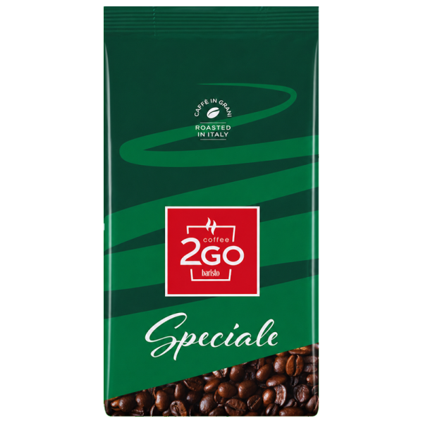 Кафе на зърна Baristo 2GO Speciale, 1 кг, Арабика и Робуста