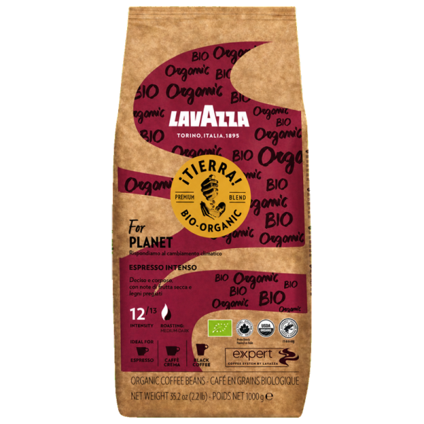 Кафе на зърна Lavazza Tierra Bio Organic, 1 кг