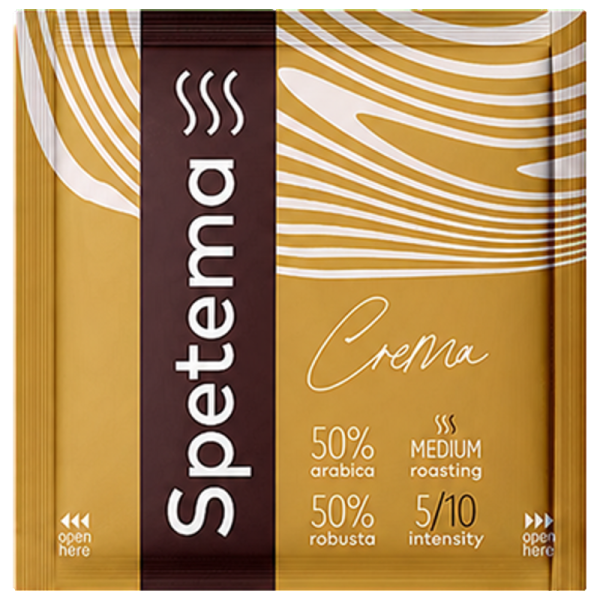 Кафе дози Spetema Espresso Crema E.S.E., 50 бр., 50% Арабика и 50% Робуста