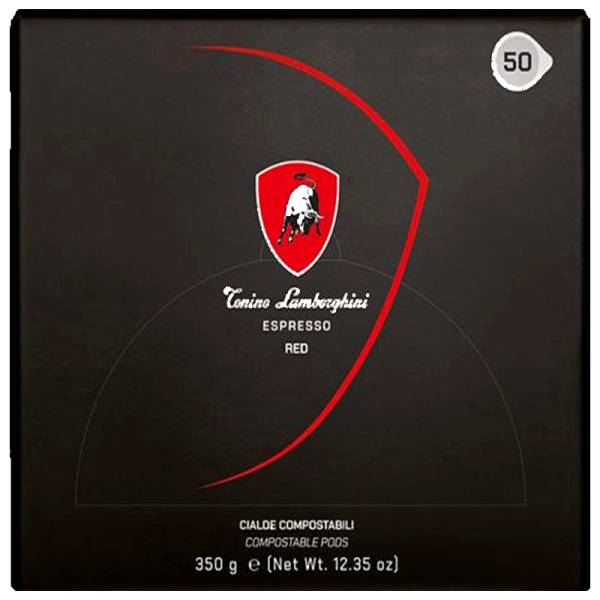 Кафе дози Tonino Lamborghini Red E.S.E., 50 бр., 80% Арабика и 20% Робуста