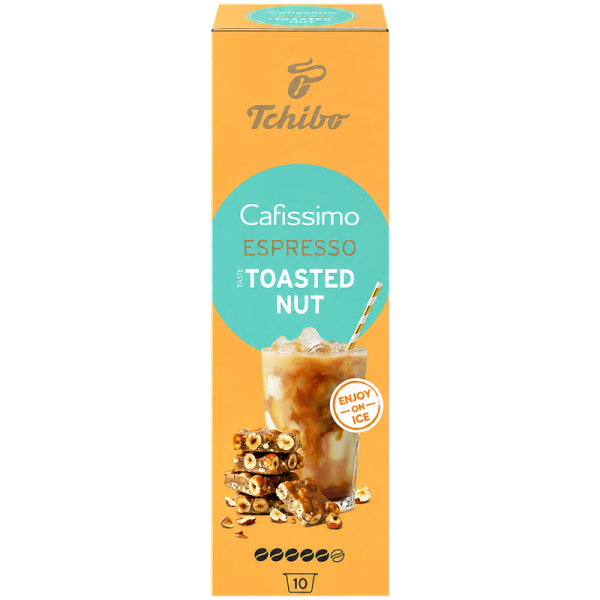 Кафе капсули Tchibo Cafissimo Espresso Toasted Nut, 10 бр.