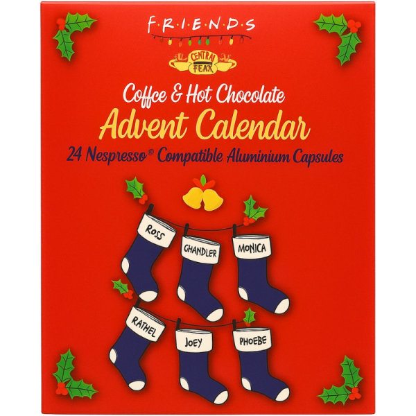 Коледен календар Friends Central Park с 24бр. капсули съвместими с Nespresso®