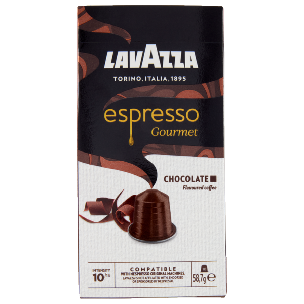 Кафе капсули Lavazza Gourmet Chocolate, съвместими с Nespresso,10бр.