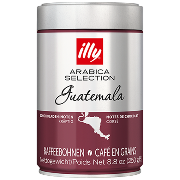 Кафе на зърна Illy Guatemala, 0.250гр.