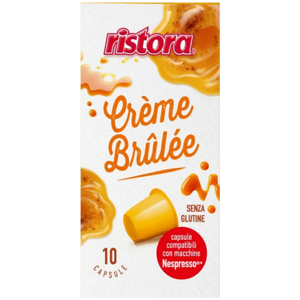 Капсули Ristora Crème Brûlée, съвместими с Nespresso, 10 бр.