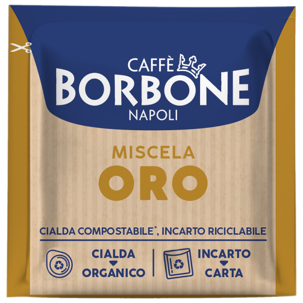 Кафе дози Caffè Borbone Miscela Oro E.S.E. 44 мм, 100 бр.