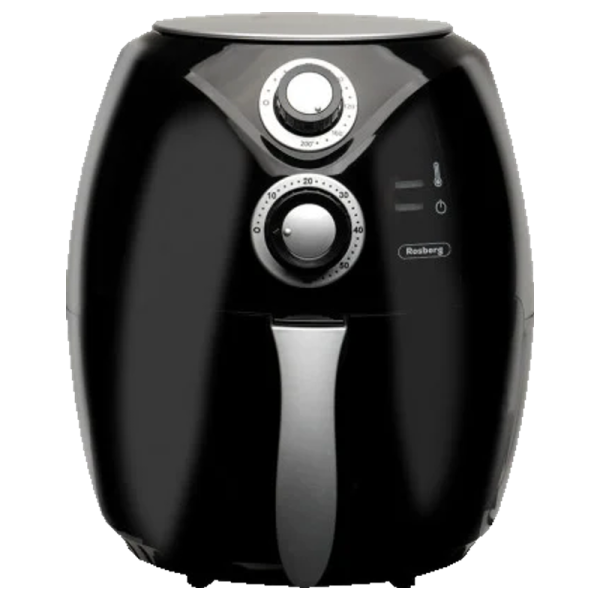 Фритюрник с горещ въздух Rosberg Premium RP51980C, 1600 W, 3 л