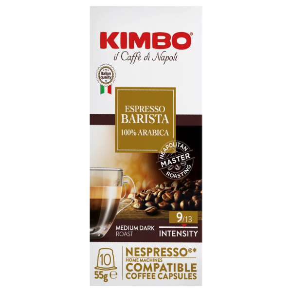 Кафе капсули Kimbo Barista, съвместими с Nespresso, 10бр.