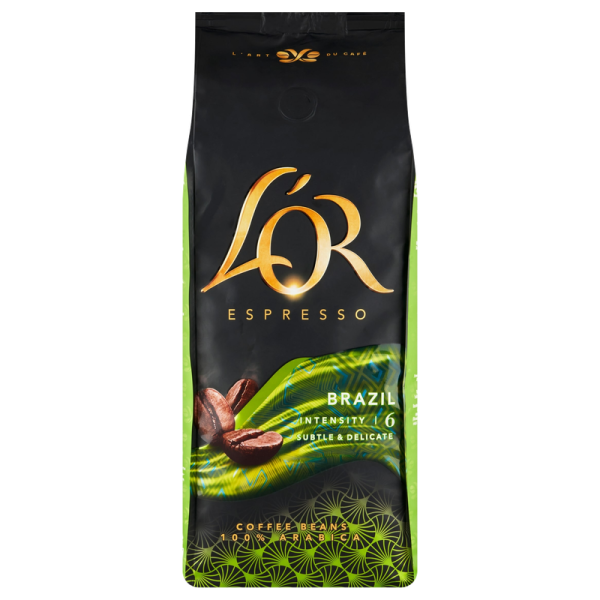 Кафе на зърна L’OR Espresso Brazil, 1 кг – предна опаковка