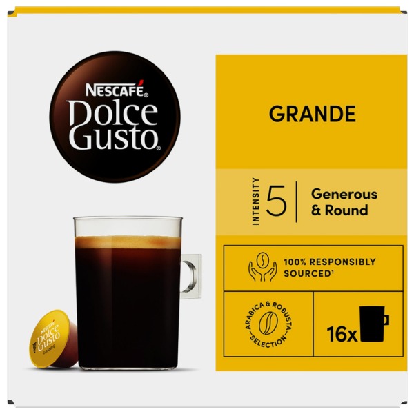 Кафе капсули NESCAFÉ Dolce Gusto Grande, 16 бр.
