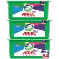 Капсули Ariel All in One PODS Color, 54 изпирания