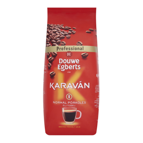 Кафе на зърна Douwe Egberts Karavan, 1кг.