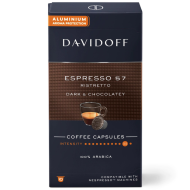 Кафе капсули Davidoff Espresso 57, 10бр. съвместими с Nespresso