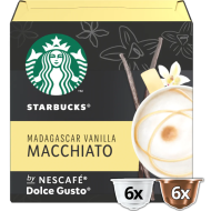 Кафе капсули STARBUCKS LATTE MACCHIATO VANILLA, съвместими с NESCAFÉ® DOLCE GUSTO, 12бр.
