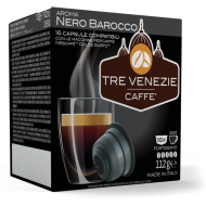 Кафе капсули Tre Venecia Dolce Gusto Nero Barocco Fortisimo, 16бр.