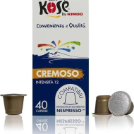 Кафе капсули Kose by Kimbo Cremoso, съвместими с nespresso, 40бр.