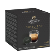 Kафе капсули,Garibaldi Gusto Top, 16 капсули, DG система