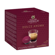 Кафе капсули,Garibaldi  Dolce Aroma, 16 капсули, DG система