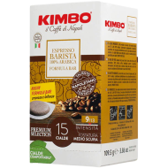 Кафе дози Kimbo Espresso Barista 100% Arabica, 15бр. E.S.E