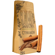 Кафе на зърна Green Touch 100% Арабика с аромат на канела, 250гр.