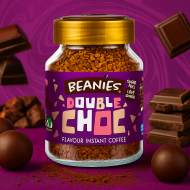 Разтворимо кафе Beanies с аромат на двоен шоколад, 50гр.