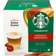 Кафе капсули Starbucks Hazelnut Macchiato съвместими с Dolce Gusto, 12бр.