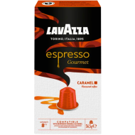 Кафе капсули Lavazza Espresso Gourmet Caramel с аромат на карамел съвместими с Nespresso, 10бр.