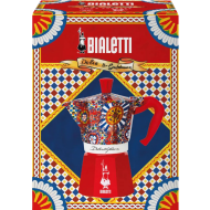 Кафеварка Dolce&Gabbana Bialetti Moka Express за 3 чаши, 130мл. червен