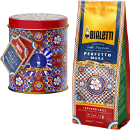 Мляно кафе Dolce&Gabbana Perfetto Moka Irresistibile 0.200кг. + подарък кутия за кафе, червен