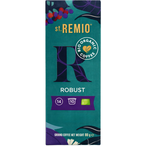 Кафе капсули St.Remio Robust съвместими с Caffitaly, 10 капсули