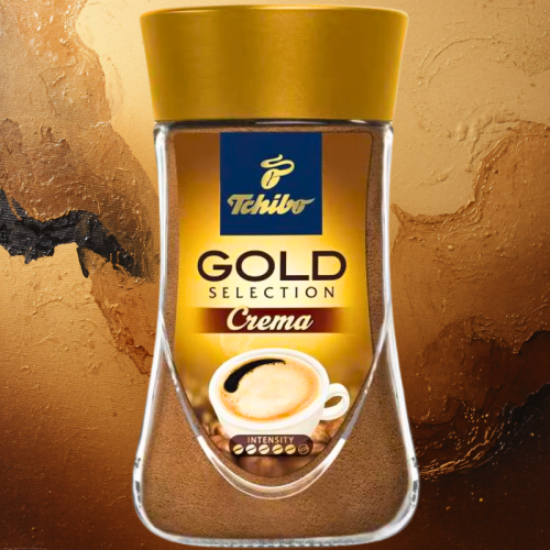 Разтворимо кафе Tchibo Gold Selection Crema, 0.090кг
