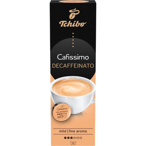 Кафе капсули Tchibo Cafissimo Decaffeinato безкофеин, 10 капсули